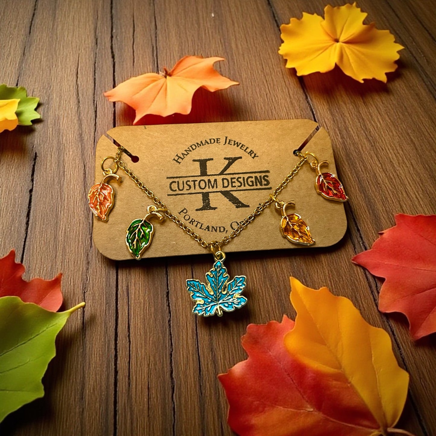 Fall Charm Bracelet (7 inch)