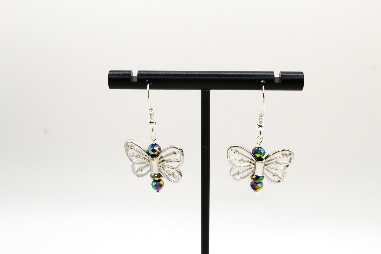 Sparkling Butterfly Earrings