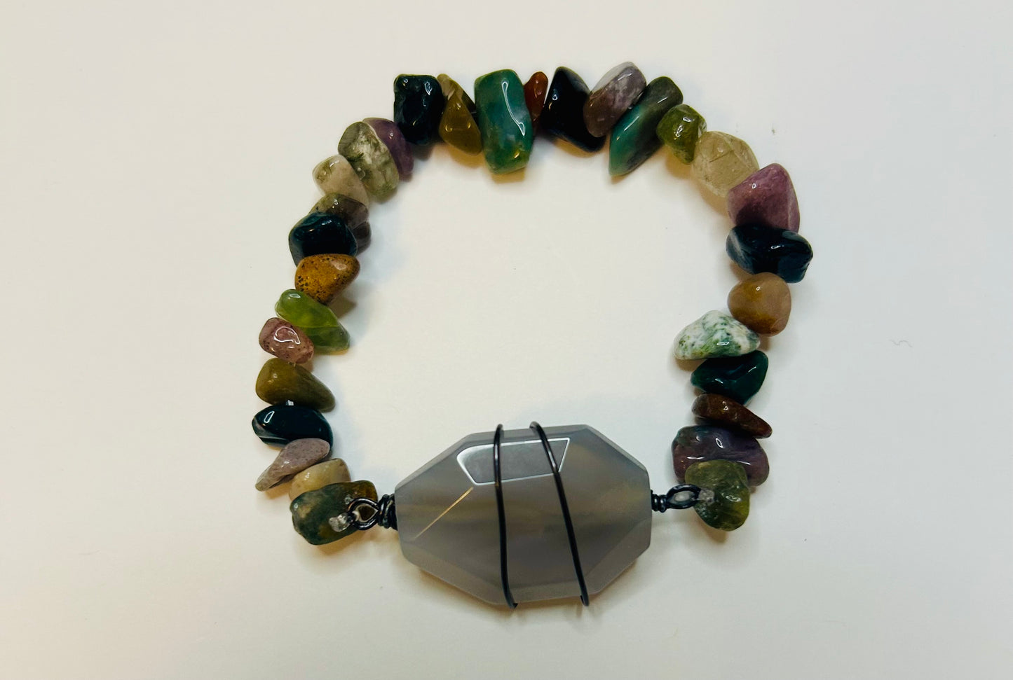 6" Agate Bracelet