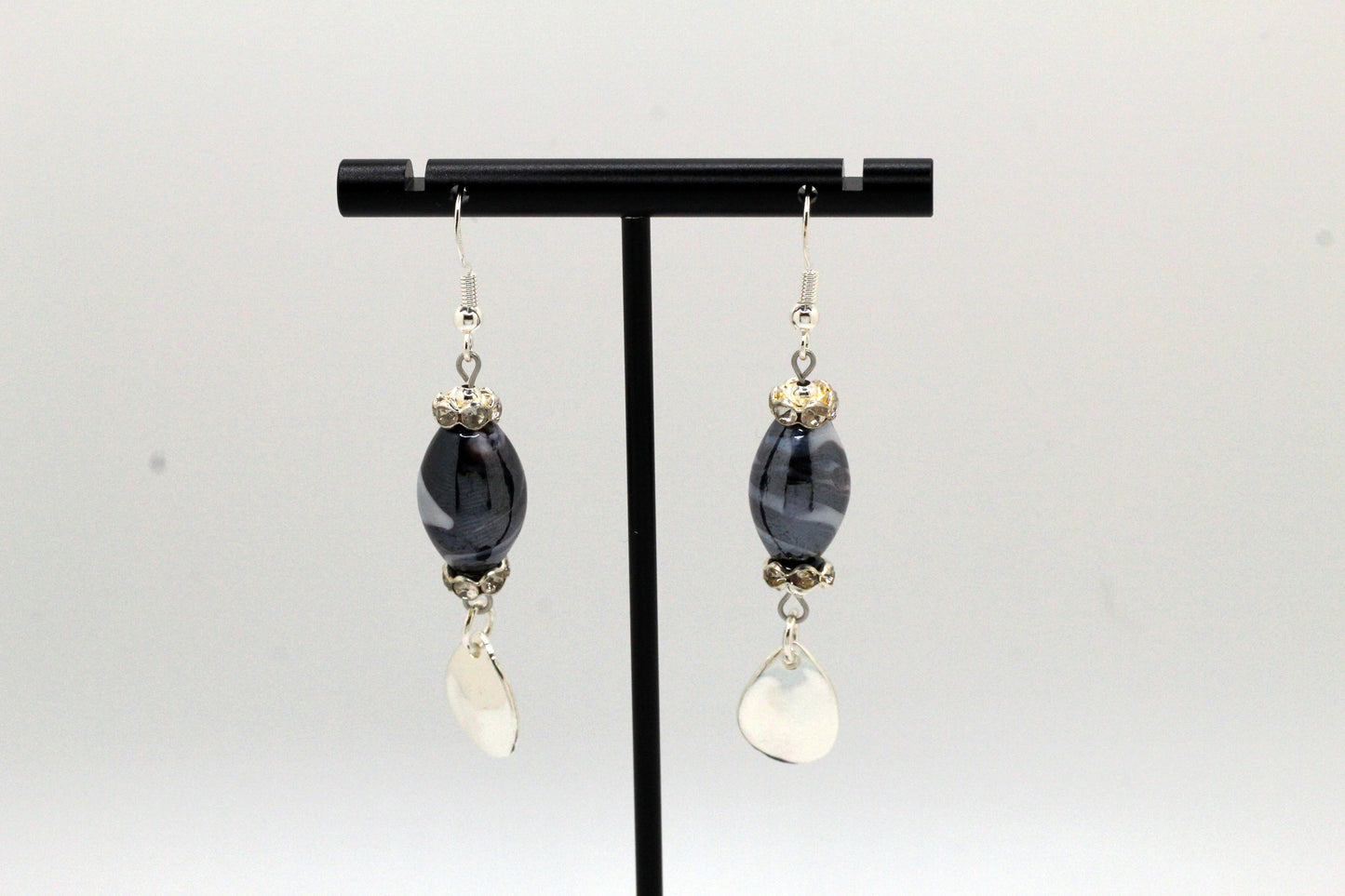Marbled Glass Earrings