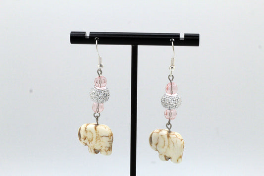 Glamorous Elephant Earrings