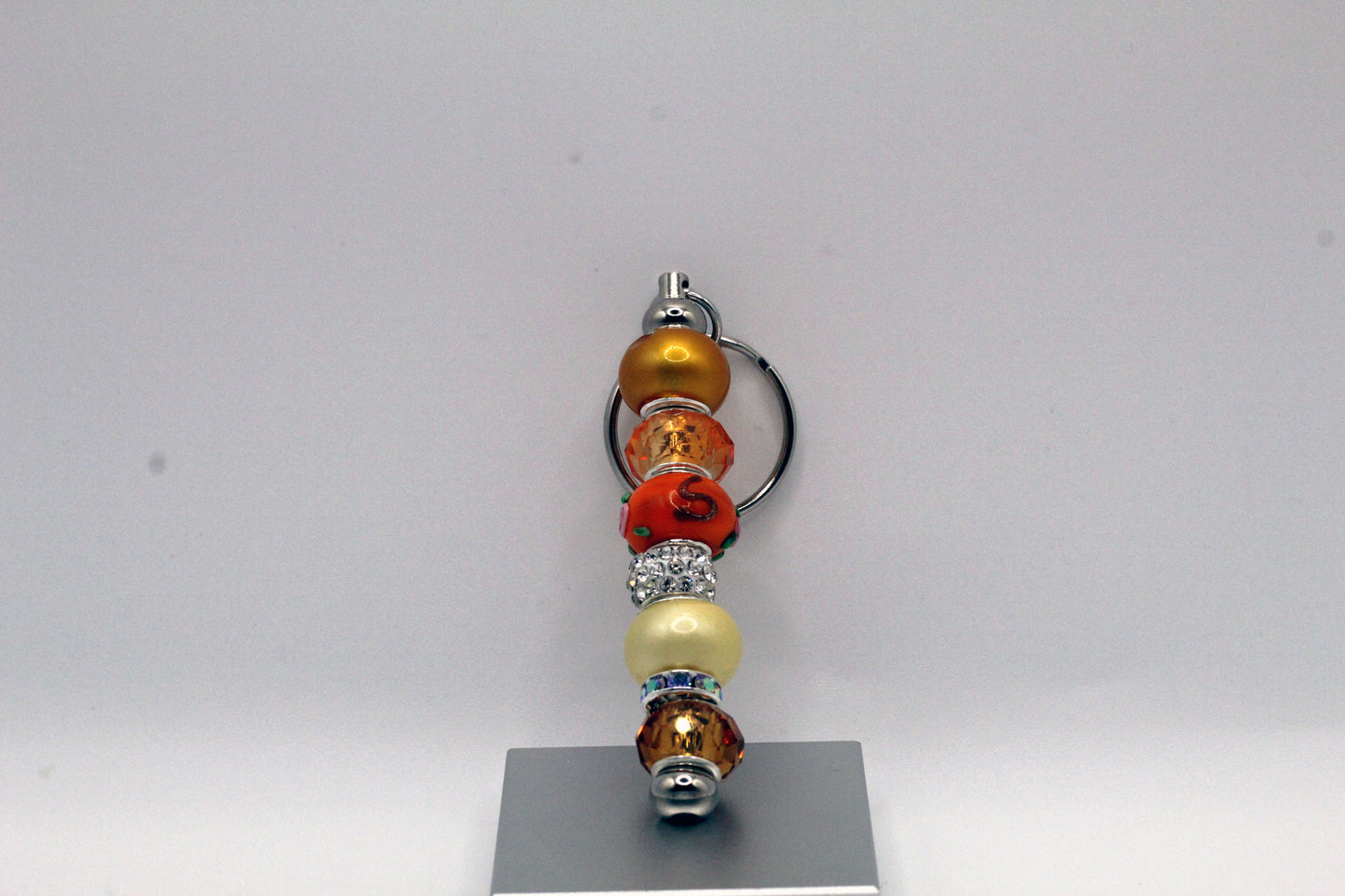 Burnt Orange Keychain