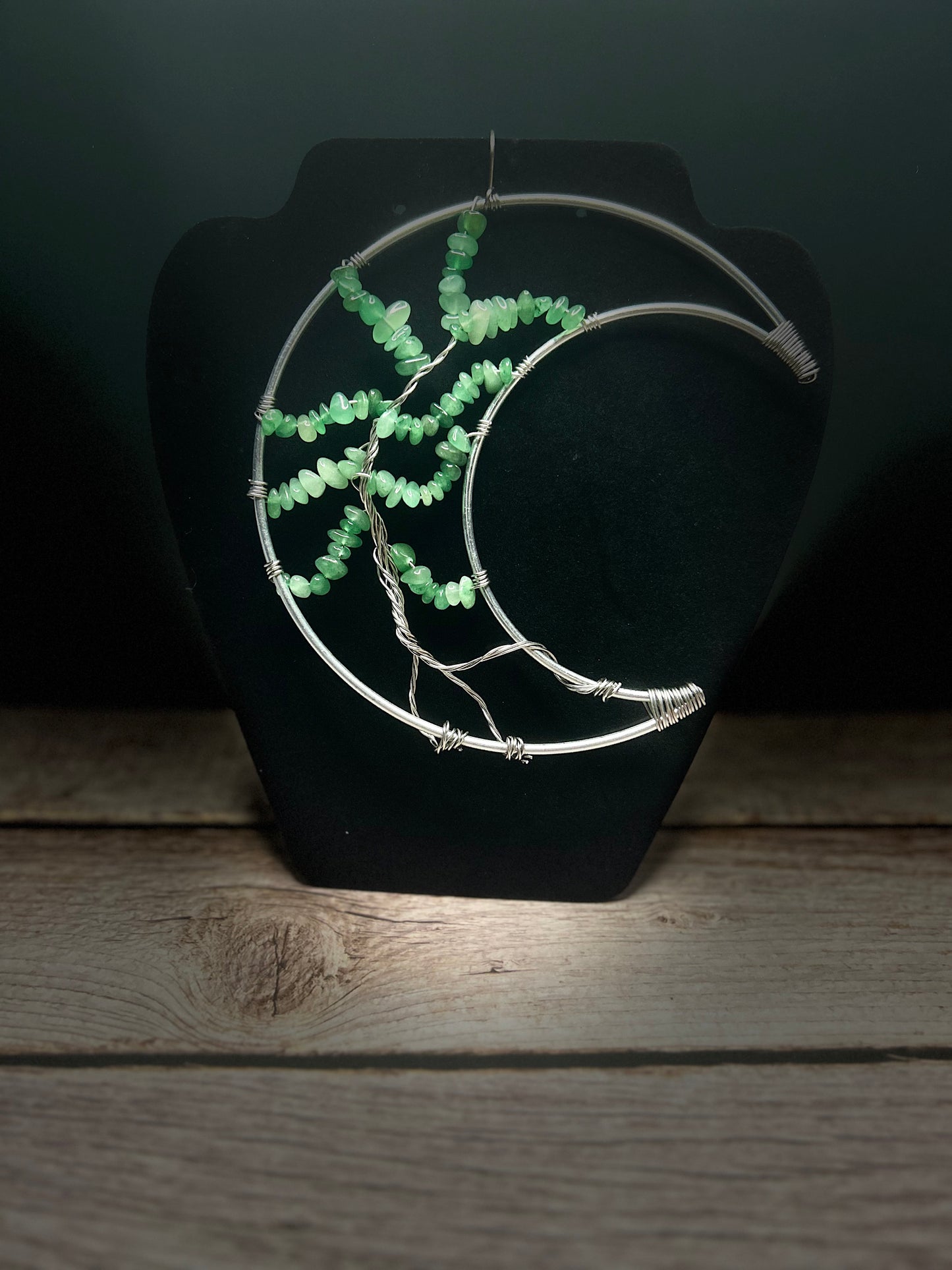 Green Aventurine Sun Catcher