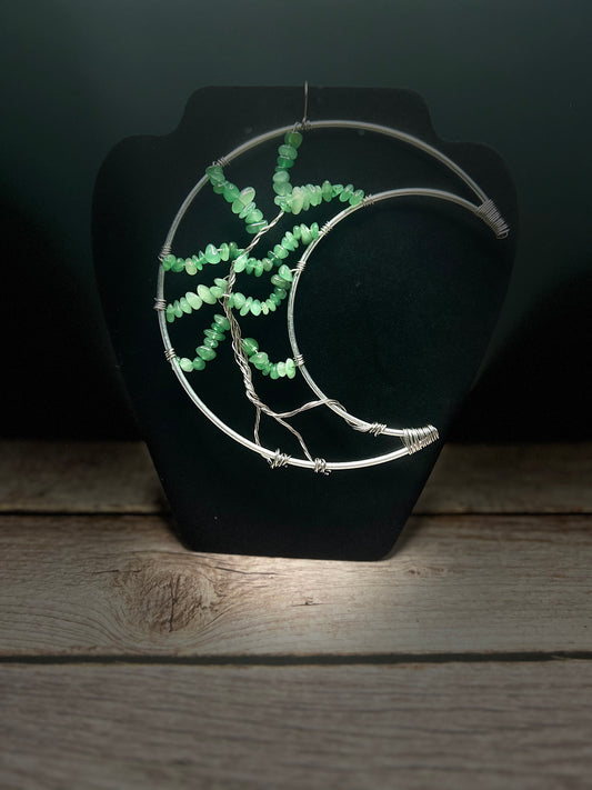 Green Aventurine Sun Catcher