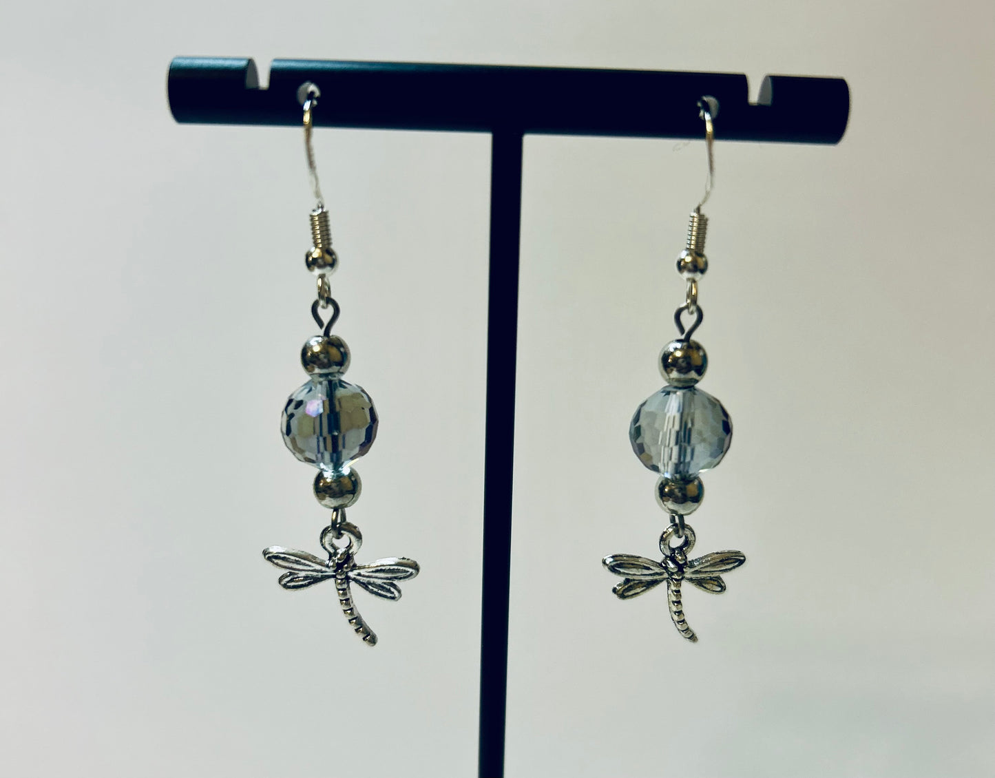 Blue Dragonfly Earrings