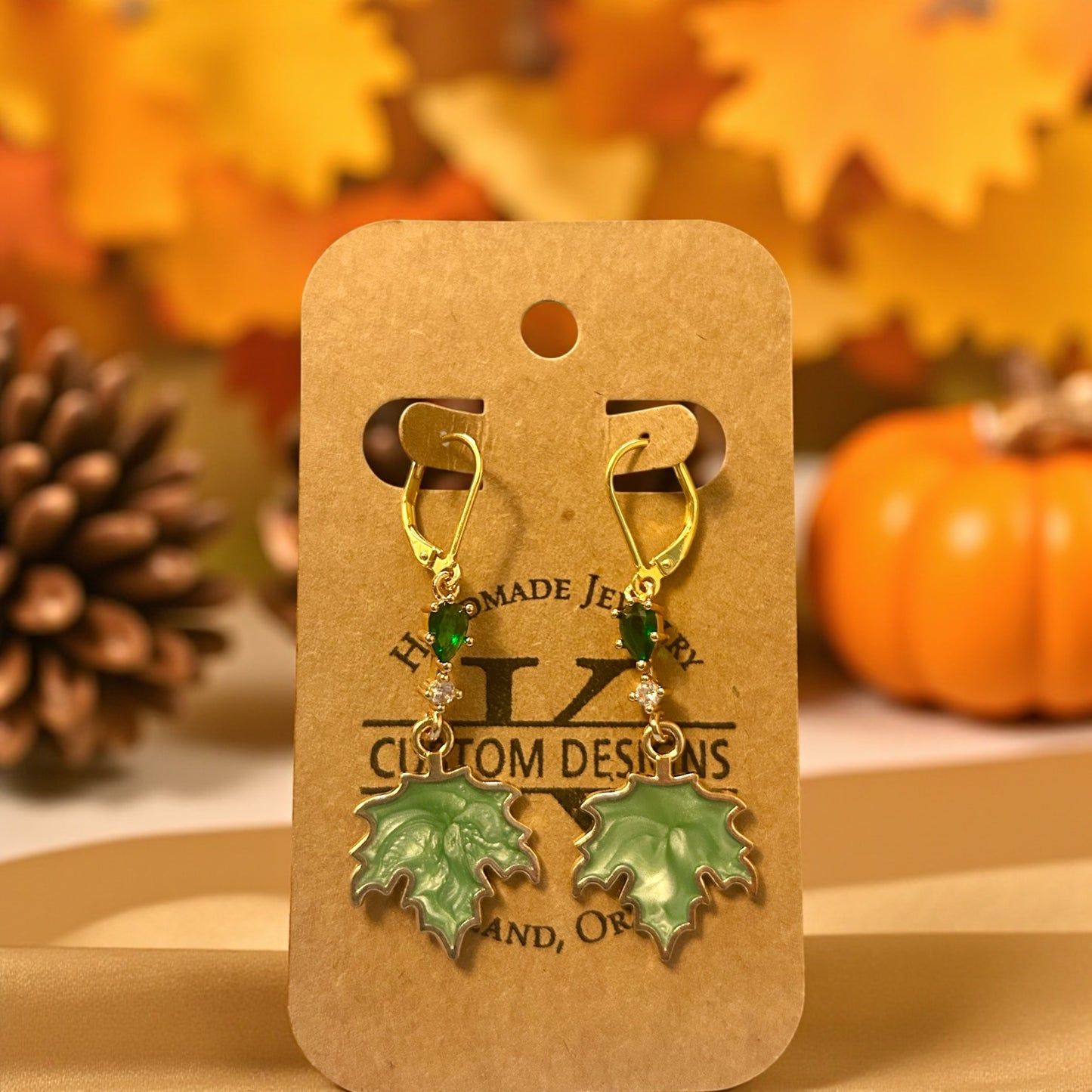 Fall Leaf Earrings