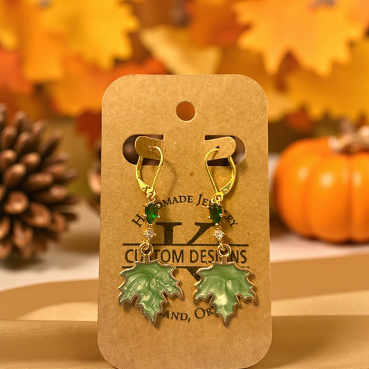 Fall Leaf Earrings
