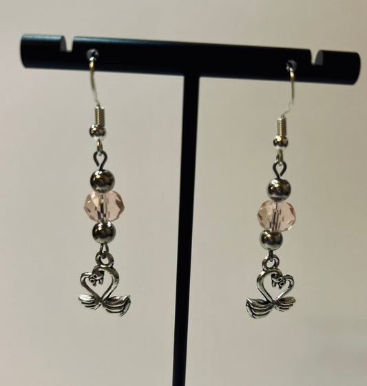Loving Swan Earrings