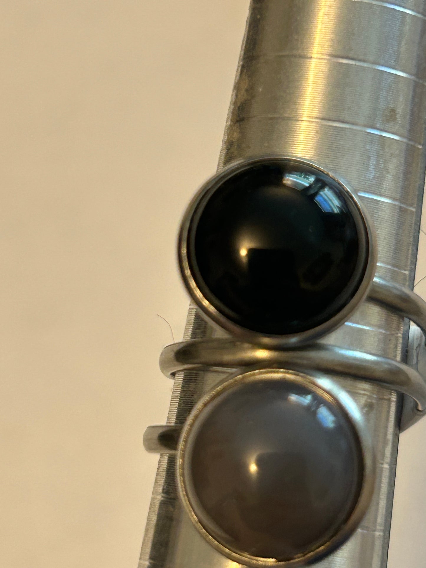 Cabochon Adjustable Rings