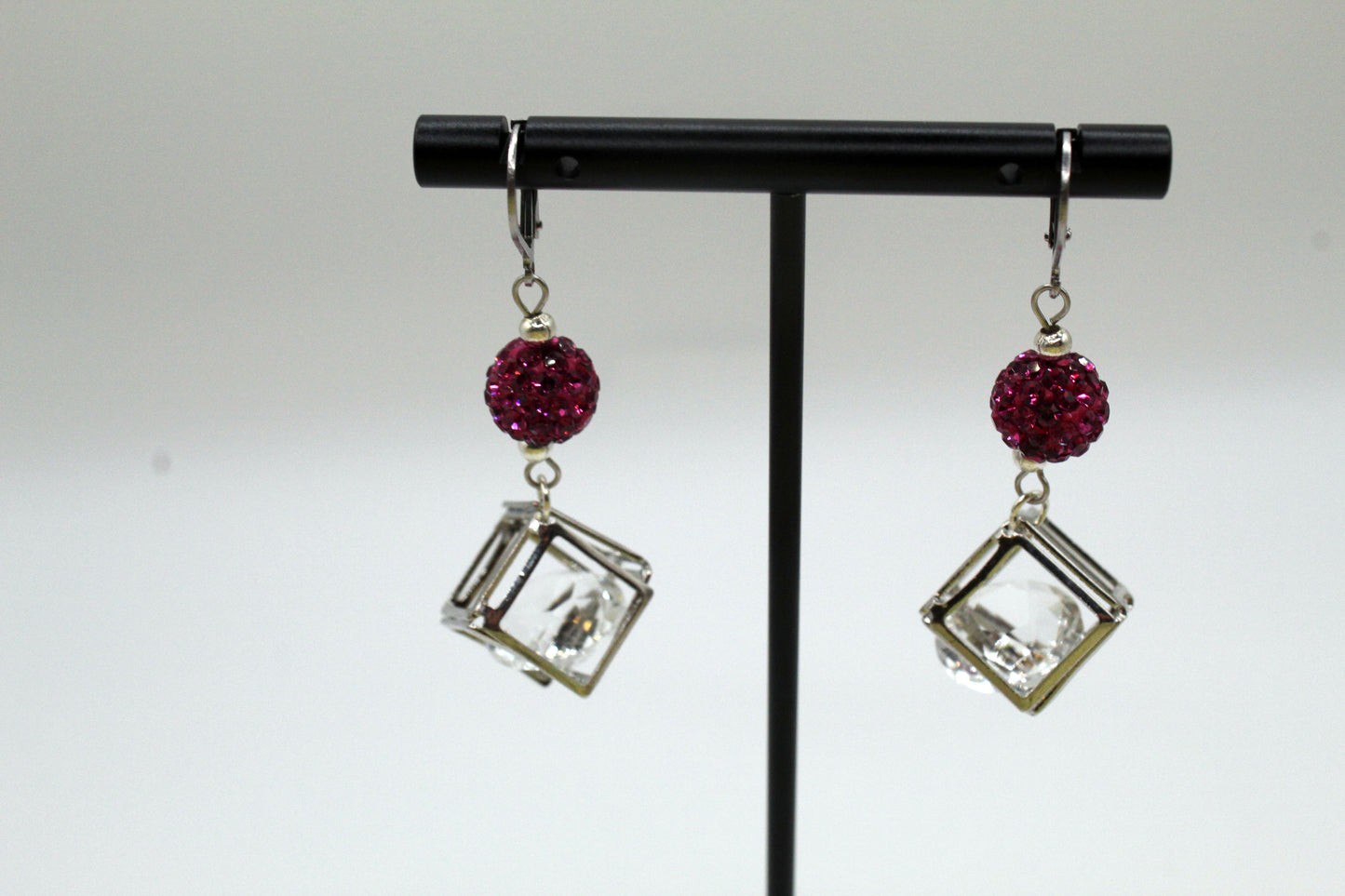 Party Pink Earrings