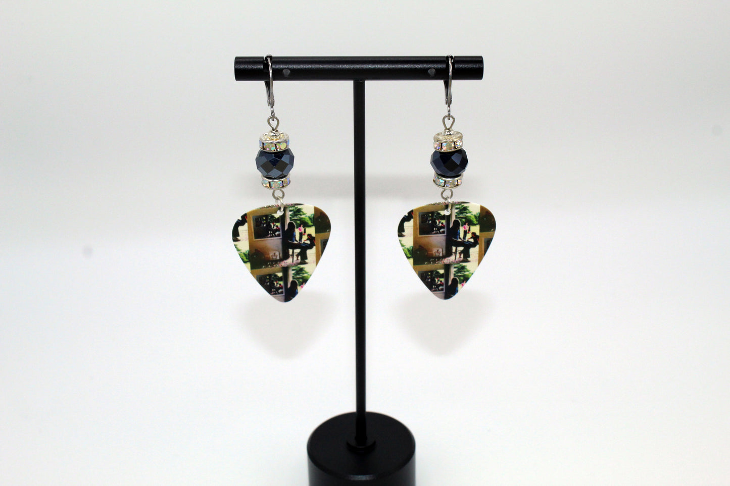 Band Guitar Pick Earrings