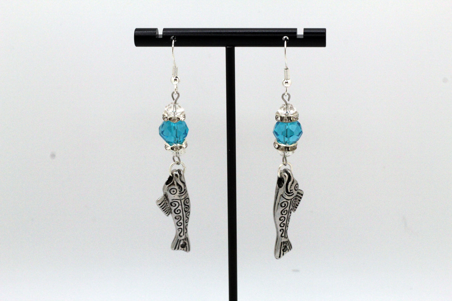Metal Fish Earrings