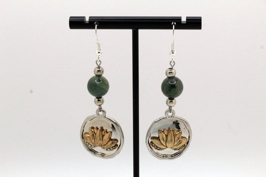 Lotus Earrings