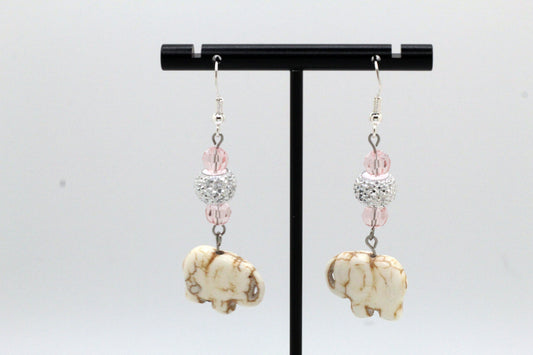 Glamorous Elephant Earrings