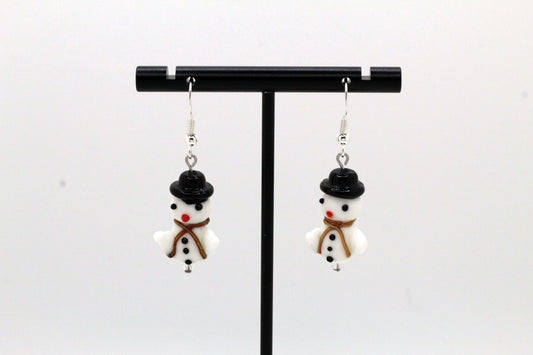 Forever Snowman Earrings