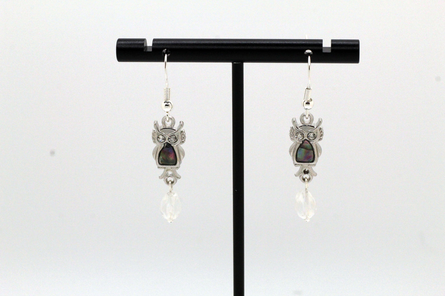 Shiny Owl Earrings