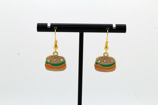 Hamburger Earrings