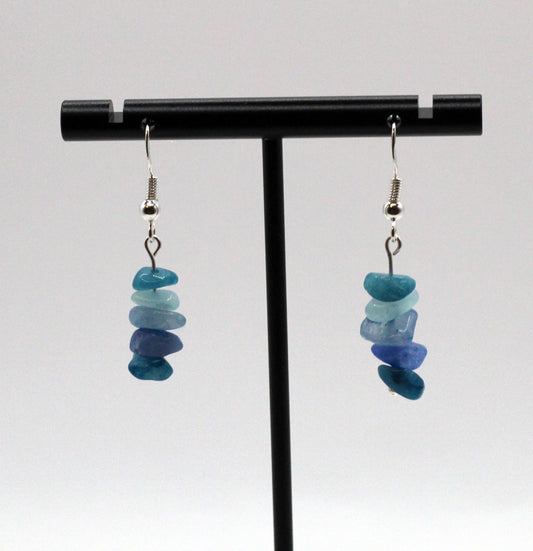Blue Chip Earrings