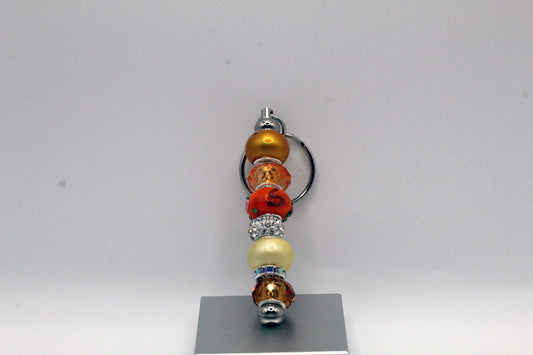 Burnt Orange Keychain