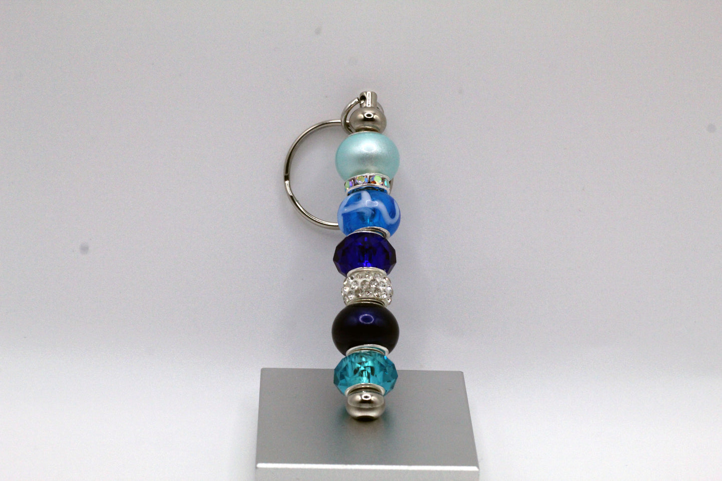 Brilliant Blue Keychain